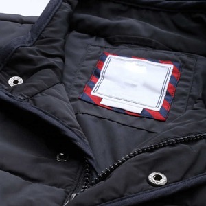 แจ็กเก็ตดีไซเนอร์ผ้าขนแกะมีฮู้ดสำหรับผู้ชายเสื้อแจ็กเก็ตดีไซน์ผ้าเนื้อนุ่มสำหรับฤดูหนาว - Product Image 2