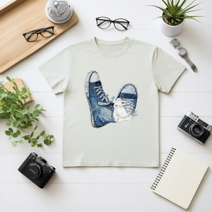 T-Shirt Unisex 210GSM 100% Cotone Stile Casual Abbigliamento Maglietta Personalizzata con Stampa Serigrafica Rose Taglia 2XL Disponibile Stampa DTG Compressa - Product Image 3