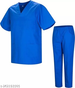 Trajes de uniforme de hospital transpirables antiarrugas Conjuntos de uniformes de Enfermería Médica de fácil lavado - Product Image 3