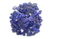 25 pièces de pierres précieuses naturelles en lapis-lazuli, 12-14 mm, haute qualité, taillées à la main, non traitées, pour la fabrication de bijoux avec effet étoilé