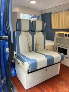 Siège arrière <span class=keywords><strong>rabattable</strong></span> pour fourgonnette trois places, siège triple avec ceinture de sécurité indépendante pour camping-car, fourgonnette, MPV, intérieur - Product Image 4