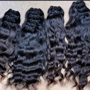 100% trame génie des cheveux humains pour l'approvisionnement en gros en vrac trame extension de cheveux cheveux humains - Product Image 2