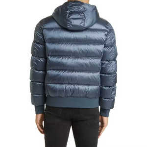 Chaqueta acolchada personalizada para hombre, chaqueta acolchada con burbujas, chaquetas acolchadas de material de nailon y poliéster de alta calidad para hombre - Product Image 2