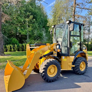 Retroexcavadora de ruedas CAT 901C, cargador de ruedas aprobado por la CE EPA, a la venta, con cargador frontal y accesorio de retroexcavadora, envío gratis - Product Image 3