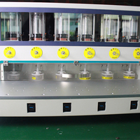 Machine de test d'aspiration à 6 positions, machine de test de concentration de fumée, testeur de résistance à l'aspiration d'atomiseur électronique
