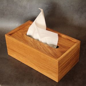 Porta Servilletas Rectangular de Madera Maciza Ecológico, Diseño Moderno, Acabado Liso de Alta Calidad, Uso en Restaurantes, Suministro al por Mayor - Product Image 1