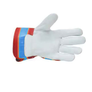 OEM Heavy Duty Cow Split <b>Leather</b> Full Finger Hand Protection Working <b>Gloves</b> Breathable <b>Men</b> Affordable Anti-Cut Features for <b>sale</b> - Product Image 3