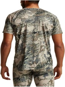 Camiseta de caza de lana personalizada para exteriores, camisetas de caza deportivas transpirables ligeras, camiseta de pesca para hombres - Product Image 3