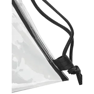 Customizable <b>Clear</b> Gymsac Drawstring Sportpacks Promotional <b>Backpack</b> for Merchandising - Product Image 5