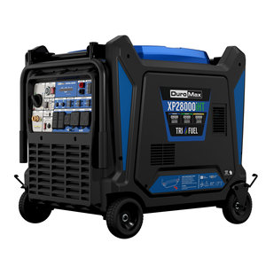 Générateur onduleur tri-énergie DuroMax DMP-XP28000IHT 28000 watts, démarrage par lanceur, moteur à essence portable refroidi par air, réservoir de carburant de 24 L - Product Image 1