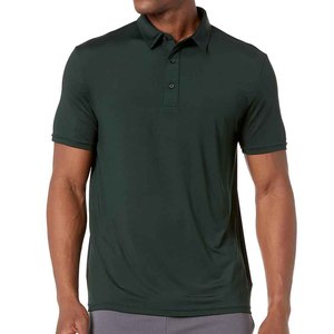 เสื้อโปโลใส่สบายสำหรับผู้ชายเสื้อโปโลแขนสั้นแห้งเร็ว - Product Image 1