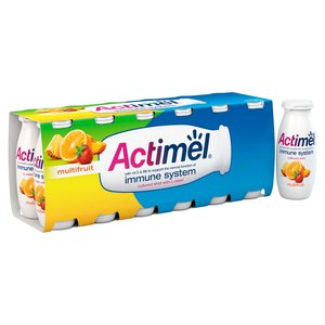 Emballage en vrac de l'analogue de lait condensé évaporé complet Actimel en canettes de produit ordinaire - Product Image 3