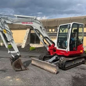 รถขุดขนาดเล็ก Takeuchi TB260 ปี 2023 เครื่องยนต์ Kawasaki แบบตีนตะขาบ 42.4 กิโลวัตต์ วาล์ว Hydac มอเตอร์ Kyb PLC-Core เกียร์บ็อกซ์ ชุดเฟือง ชุดลูกปืน 6 ตัน - Product Image 1