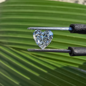 Diamante suelto tallado en corazón cultivado en laboratorio, 1 quilate, certificado IGI, color D, claridad VVS1, para la fabricación de joyas, al por mayor - Product Image 2