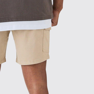 Alta calidad de calidad personalizada High Street Solid Summer Mens Cargo Shorts / 2024 Casual Outdoor Vintage Men Shorts Canvas Fabric - Product Image 4
