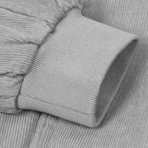 Fashionable Oversized <b>Corduroy</b> <b>Jacket</b> for <b>Women</b> Fall Winter Outerwear with Zipper Closure <b>Women</b> <b>Jacket</b> - Product Image 6