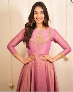 Nuevos estilos de moda, 1 Color, largo, boda y fiesta, vestido especial precioso con juego de Dupatta a juego para venta en línea - Product Image 3