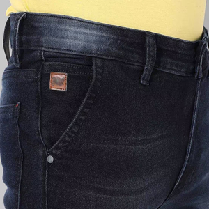 Streetwear baggy multi-poches pour hommes, jean Slim Fit vieilli pour hommes, vente en gros sur mesure - Product Image 4