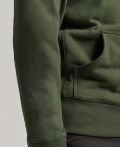 Vente en gros de sweat à capuche d'hiver de haute qualité pour hommes 100% coton polaire à fermeture éclair poche brodée dernière conception nouveauté - Product Image 3