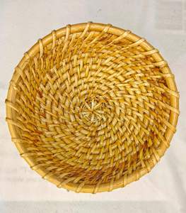 Panier en rotin, bol en rotin, décoration en canne, panier à fruits, conteneur en rotin, décoration écologique pour la maison et la cuisine - Product Image 2