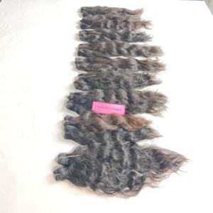 Raw 100% paquete vietnamita tejer cutícula alineada al por mayor color natural cabello negro mujeres extensiones de cabello humano de onda profunda - Product Image 3