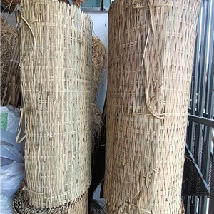 Cinta de caña de bambú natural-Hoja decorativa para restauración de muebles y artesanías del hogar Bambú tejido natural - Product Image 6