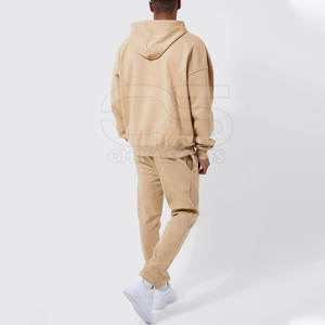 Chándal de gran tamaño para hombre de estilo urbano para trajes de moda callejera Chándal de gran tamaño para hombre de ajuste relajado - Product Image 4