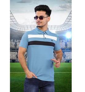 Camiseta de media manga para hombre con diseño de cuello elegante para actividades diarias al aire libre - Product Image 5