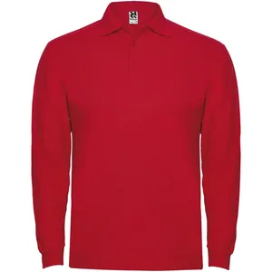 Chemises polo promotionnelles personnalisées Manica Lunga Estrella Merchandising - Product Image 6