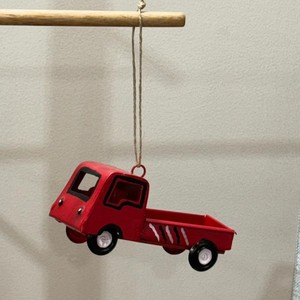 Watering Cane High Quality Yellow Antique Patina Finish Best Selling <b>Small</b> Christmas Hanging Decoration <b>Ornament</b> - Product Image 4