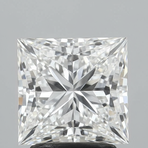 Diamante Suelto de Corte Princesa, Gema Blanca Cultivada en Laboratorio, Piedra Cuadrada Brillante Facetada para Joyería, Creador de Brillo, Gema DIY - Product Image 2