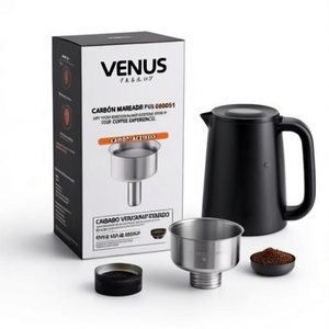 เครื่องชงกาแฟแบบอินบูโต 2 ถ้วย รุ่น VENUS สแตนเลส 0800511 - Product Image 2