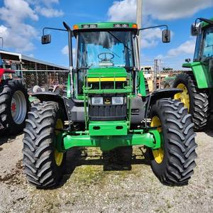 รถแทรกเตอร์ยูทิลิตี้ John Deere รุ่น 6120M ปี 2021 120 แรงม้า รถแทรกเตอร์ตีนตะขาบมือสอง พร้อมชุดเครื่องยนต์ ล้อ ปั๊มเกียร์ มอเตอร์ และชิ้นส่วนอื่นๆ สำหรับฟาร์ม - Product Image 1