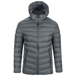 Precio barato 2025 Premium Thin High Street Hombres Invierno Manga completa Chaqueta acolchada Cuello alto Relleno de algodón Diferentes colores - Product Image 1
