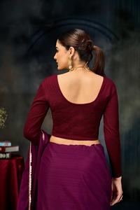 Blusa de Manga Larga para Mujer con Botones Abatibles, Top Elegante para Fiestas, Casual, Étnico y Bodas, al Mejor Precio al por Mayor - Product Image 2