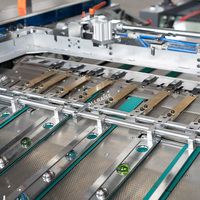 Máquina automática de serigrafía de cilindro de alta velocidad, prensa de serigrafía LED UV para impresión de recubrimiento de barniz UV