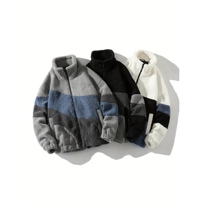 Sweat-shirts à fermeture éclair personnalisés, nouveau design pour hommes, taille plus, coupe ample, épaules tombantes, fermeture éclair, épais, surdimensionné, unisexe - Product Image 3