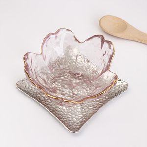 Sous-verres sophistiqués de fleurs en métal doré Ensemble de luxe élégant pour manger pour améliorer la décoration de table dans les maisons et les bureaux modernes - Product Image 5