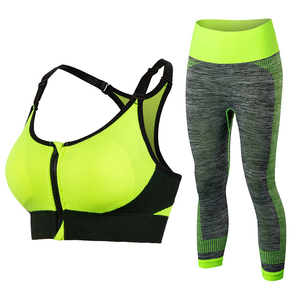 Nuevo estilo de ropa de Yoga para mujer, pantalones cortos de gimnasio, ropa de Fitness, Sujetador deportivo de entrenamiento, pantalones de talla grande, mallas de cintura alta, conjunto de Yoga para mujer - Product Image 3