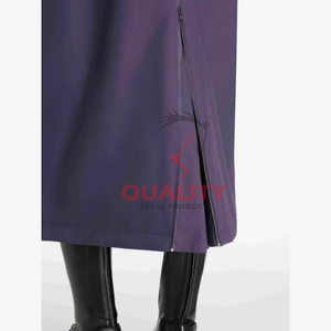 2025 femmes équitation long manteau élégant premium imperméable respirant veste équestre formation vêtements d'extérieur service personnalisé - Product Image 6