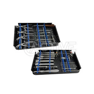 Ensemble complet de petits fragments avec porte-aiguilles et plaques d'os en acier inoxydable Porte-aiguille avec petits fragments - Product Image 4