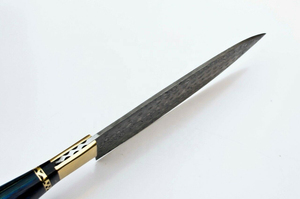 Cuchillo de chef con mango personalizado de calidad superior, hoja de acero de Damasco Tang completo, cuchillo de cocina duradero, apto para lavavajillas, Pakistán - Product Image 5