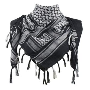 Shemagh Cotton Shemagh Tactical Desert Scarf <b>Wrap</b> Headwear Keffiyeh Arab Scarves - Product Image 6