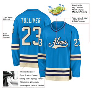 2025 Hot <b>Sale</b> Custom Sublimation Printing Men's Ice Hockey Jerseys Team Wear Ice Hockey Jerseys With Customize Design Number - Product Image 3