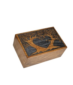 Urnas conmemorativas de cremación para cenizas humanas, caja para hombre y mujer adulto, tarro y ataúd para cenizas, hombres, mujeres, niños, urnas funerarias grandes para entierro - Product Image 1
