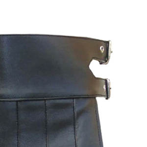 Kilt moda cuero mujer disponible en varios colores OEM ODM servicio escocés tradicional Highland Kilt hecho en cuero - Product Image 6