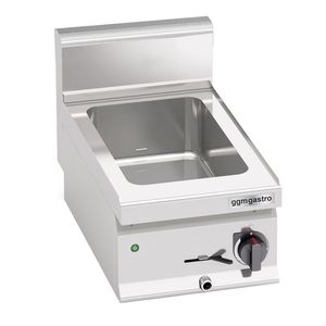 Bain-marie de comptoir - 3x GN 1/4 - 150 mm de profondeur - 700 Watts - avec robinet de vidange - Product Image 1