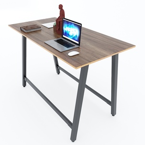 Ministral Design Standing <b>Desk</b> for Group <b>Work</b> 160x80x105cm Dual Motor Office Furniture with Iron Legs Plywood Wood STD68037 - Product Image 1