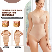 Corsé de una sola pieza para adelgazar, quema de grasa, moldea la cintura, moldea el cuerpo transpirable, moldea el cuerpo de alta elasticidad