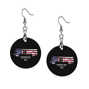 Nuevo diseño, imagen de alta calidad, superventas con el mejor precio, pendientes africanos hechos a mano impresos, madera - Product Image 2